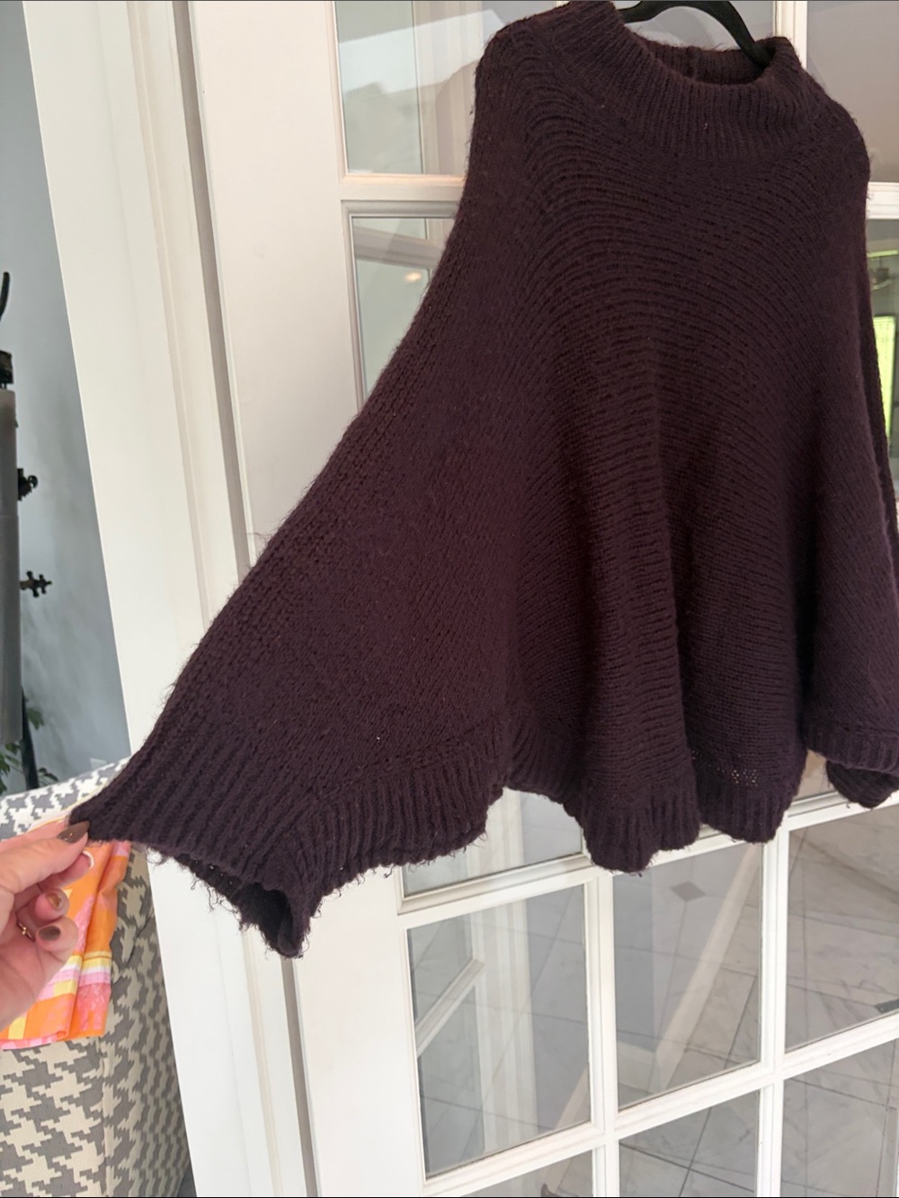 Wooden Ships Oversized Batwing Sweater M/L - Picture 2 of 3